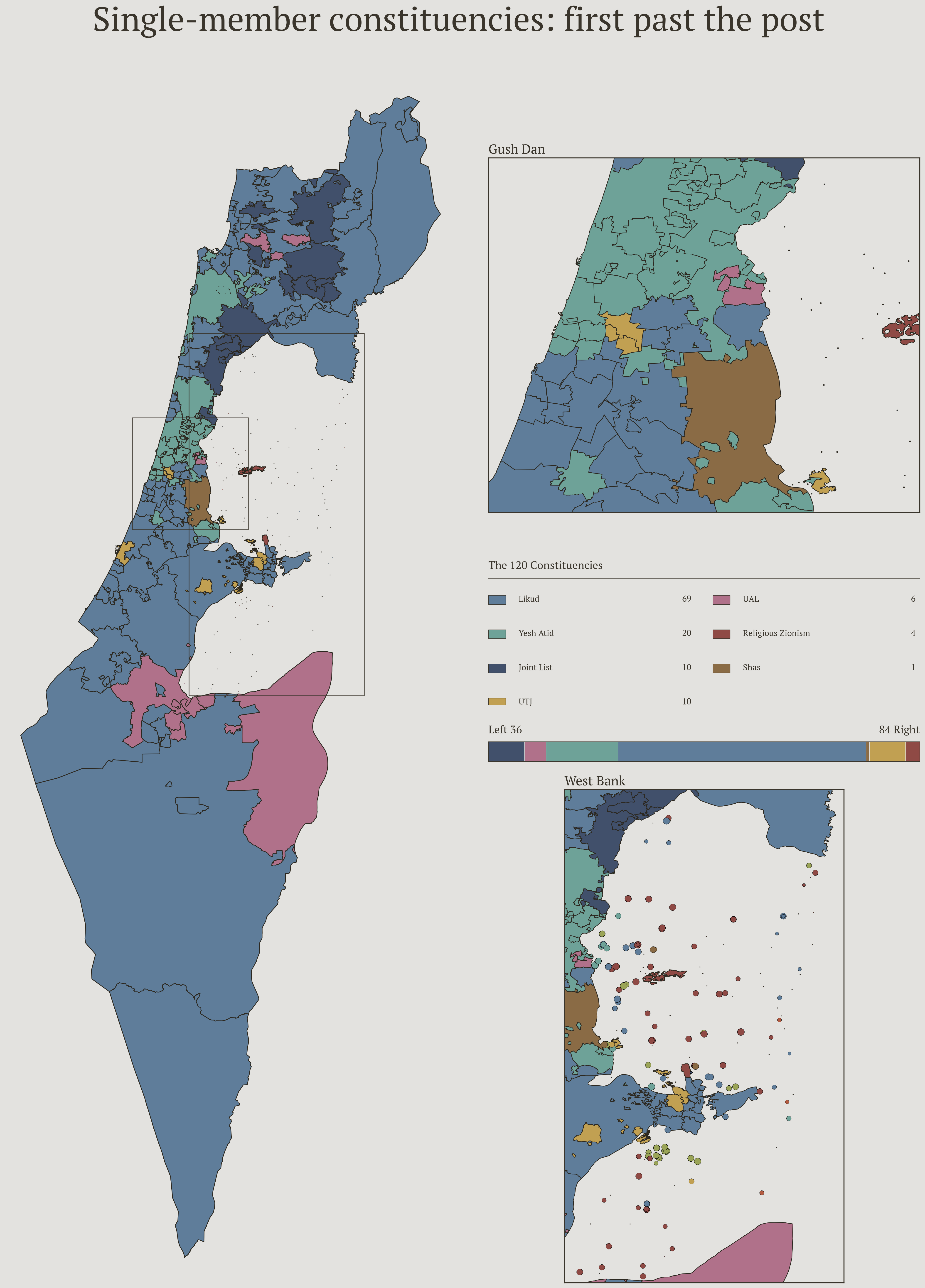 The 2021 election under first-past-the-post