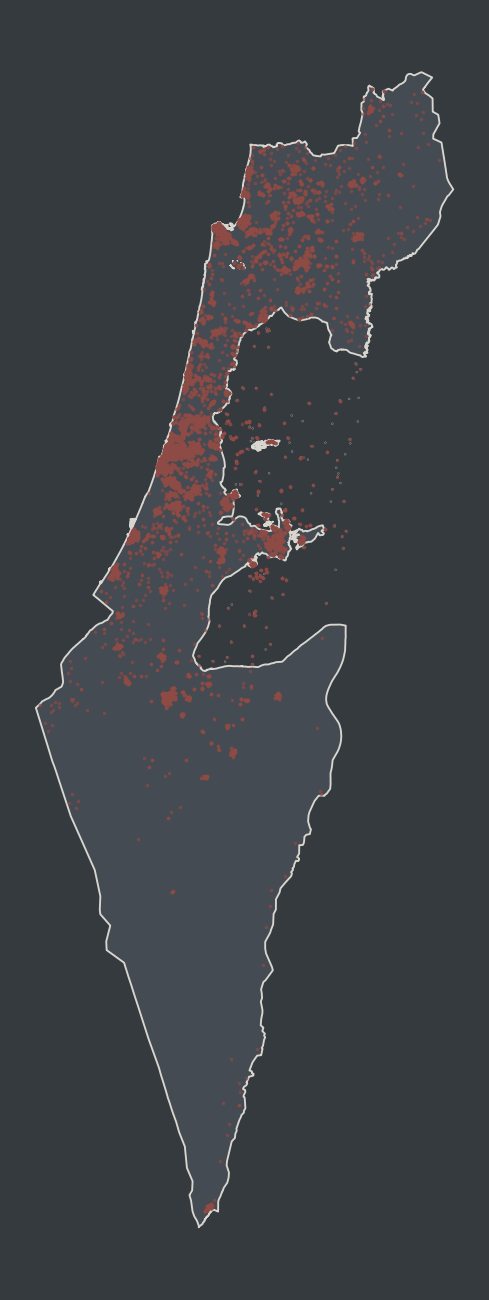 Every 2021 polling place, geocoded